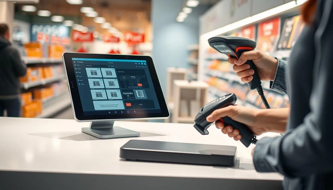 Cara Menggunakan Barcode untuk Aplikasi Loyverse POS (c) Ilustrasi AI