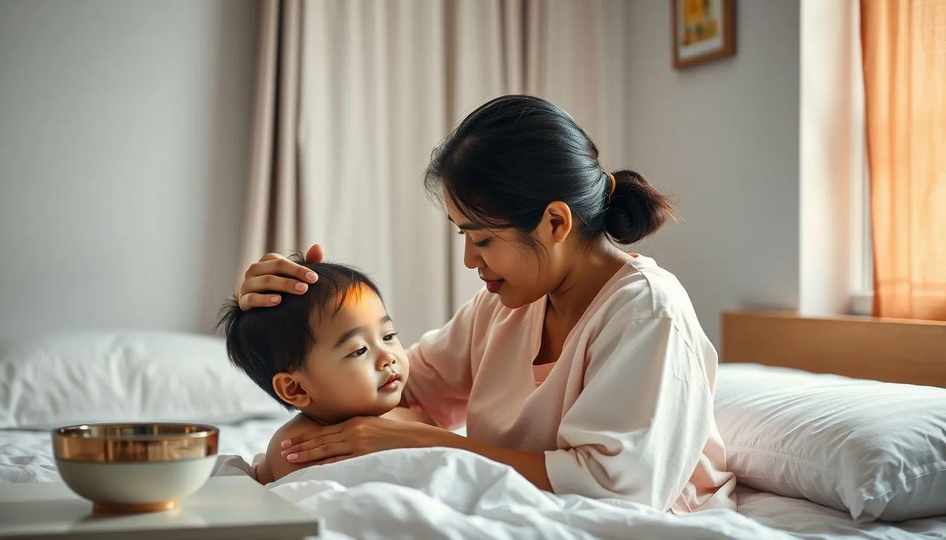 Alternatif Pengobatan Tradisional Lain untuk Demam Anak (c) Ilustrasi AI