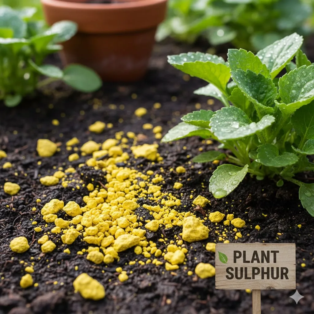 Metode Aplikasi Belerang pada Berbagai Jenis Tanaman (c) Ilustrasi AI