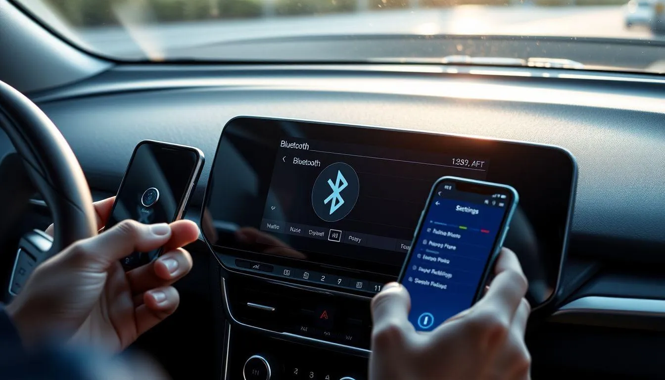 6. Cara Menghubungkan Bluetooth HP ke Mobil (c) Ilustrasi AI