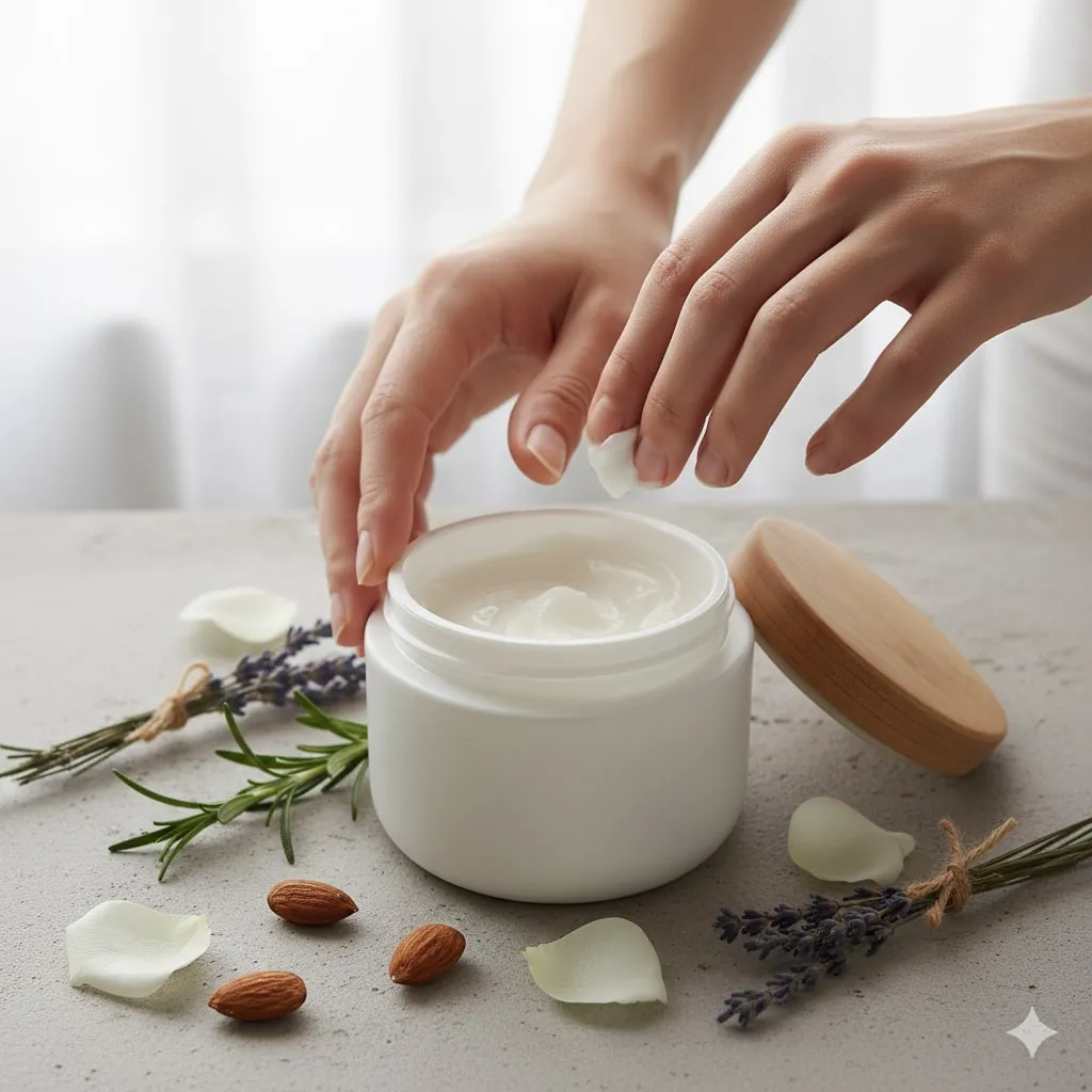 Tips Memaksimalkan Manfaat Body Cream (c) Ilustrasi AI