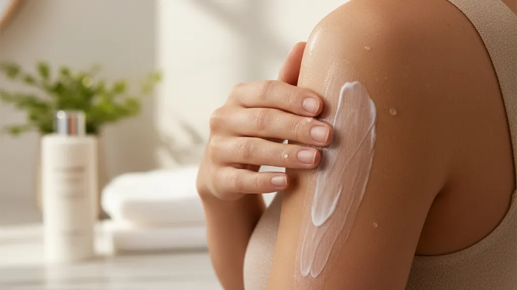 Langkah-Langkah Cara Menggunakan Body Lotion yang Benar (c) Ilustrasi AI