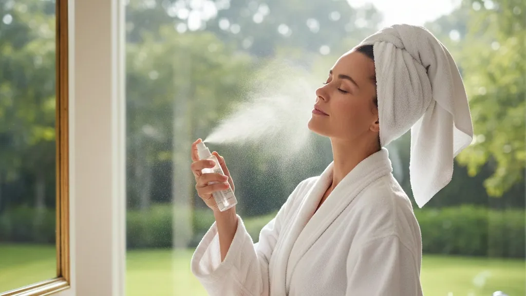 Waktu Terbaik Menggunakan Body Mist (c) Ilustrasi AI