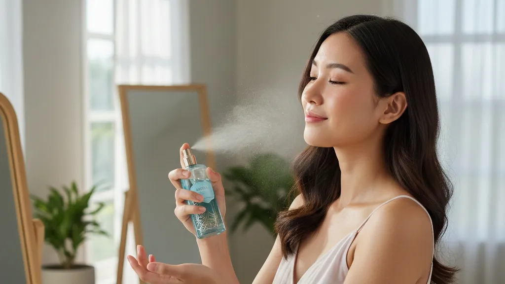 Kesalahan Umum dalam Menggunakan Body Mist (c) Ilustrasi AI