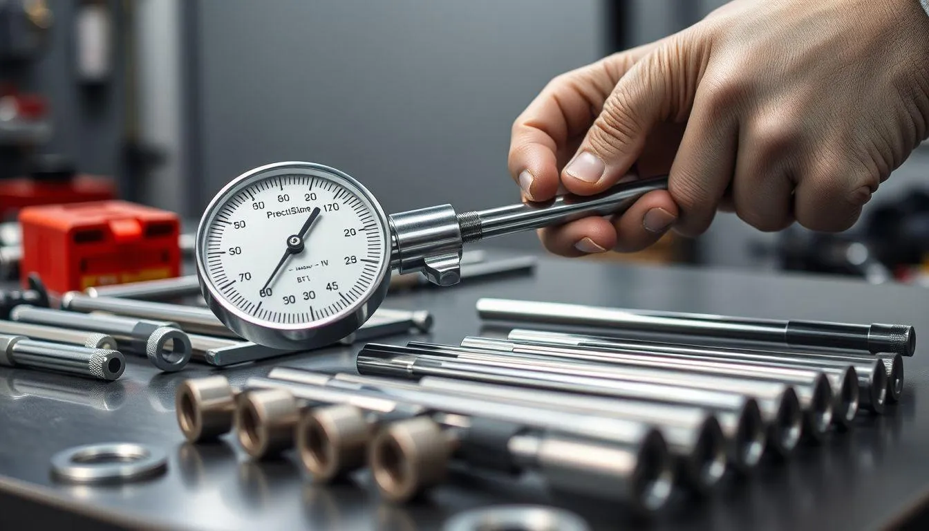 Cara Menggunakan Dial Bore Gauge (c) Ilustrasi AI