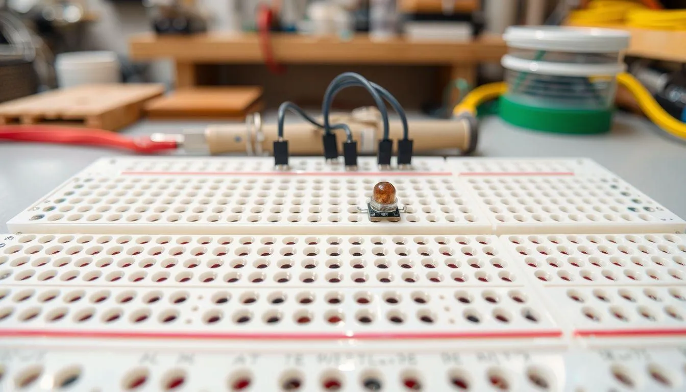 Pengertian Breadboard dan Fungsinya (c) Ilustrasi AI