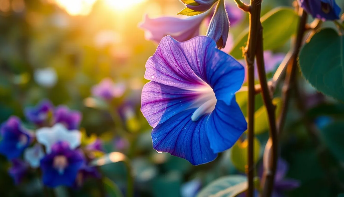 Apa Itu Bunga Telang dan Kandungannya (c) Ilustrasi AI