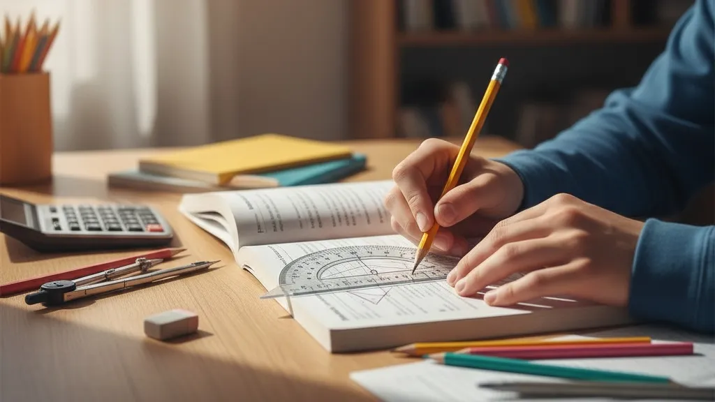 Tips dan Trik Menggunakan Busur Derajat dengan Akurat (c) Ilustrasi AI