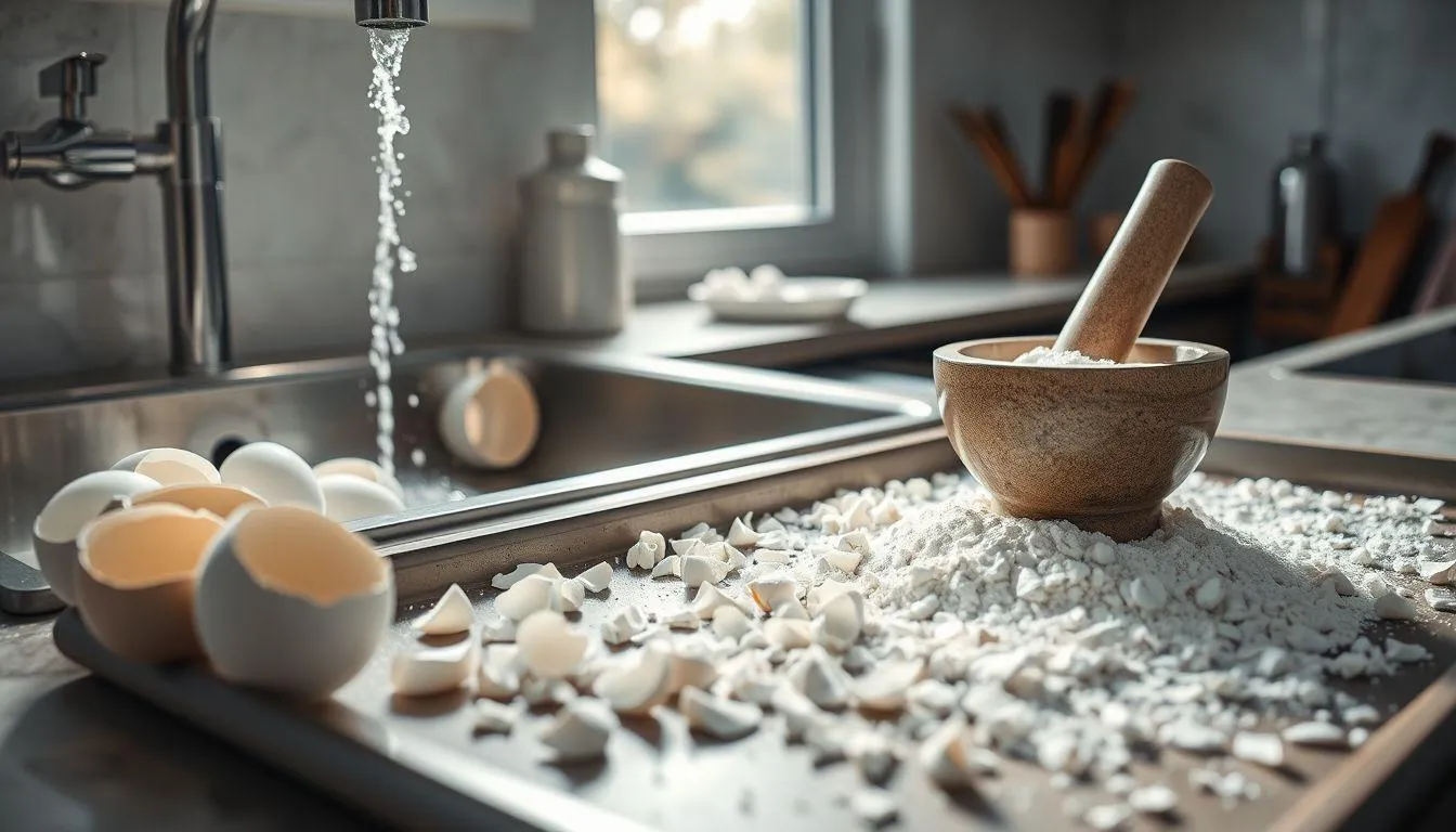 Cara Membuat Pupuk Bubuk dari Cangkang Telur (c) Ilustrasi AI