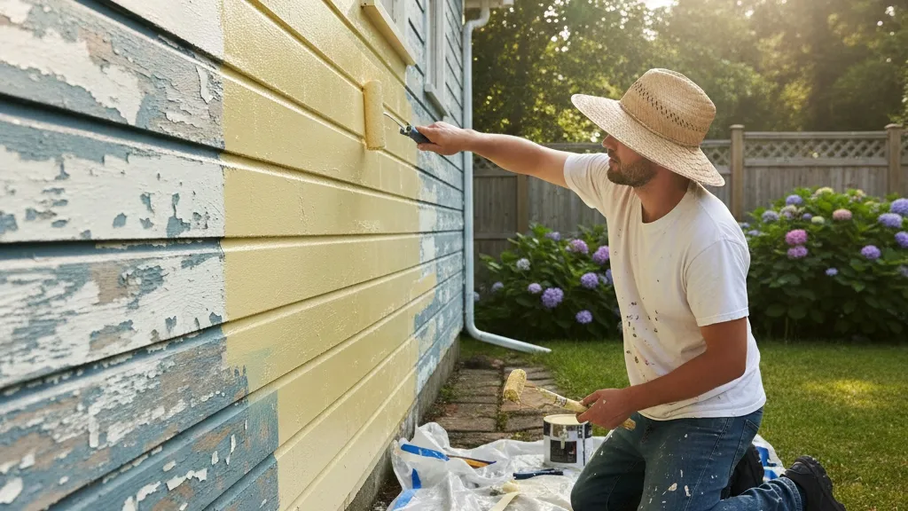 Waktu dan Kondisi Ideal untuk Mengecat (c) Ilustrasi AI