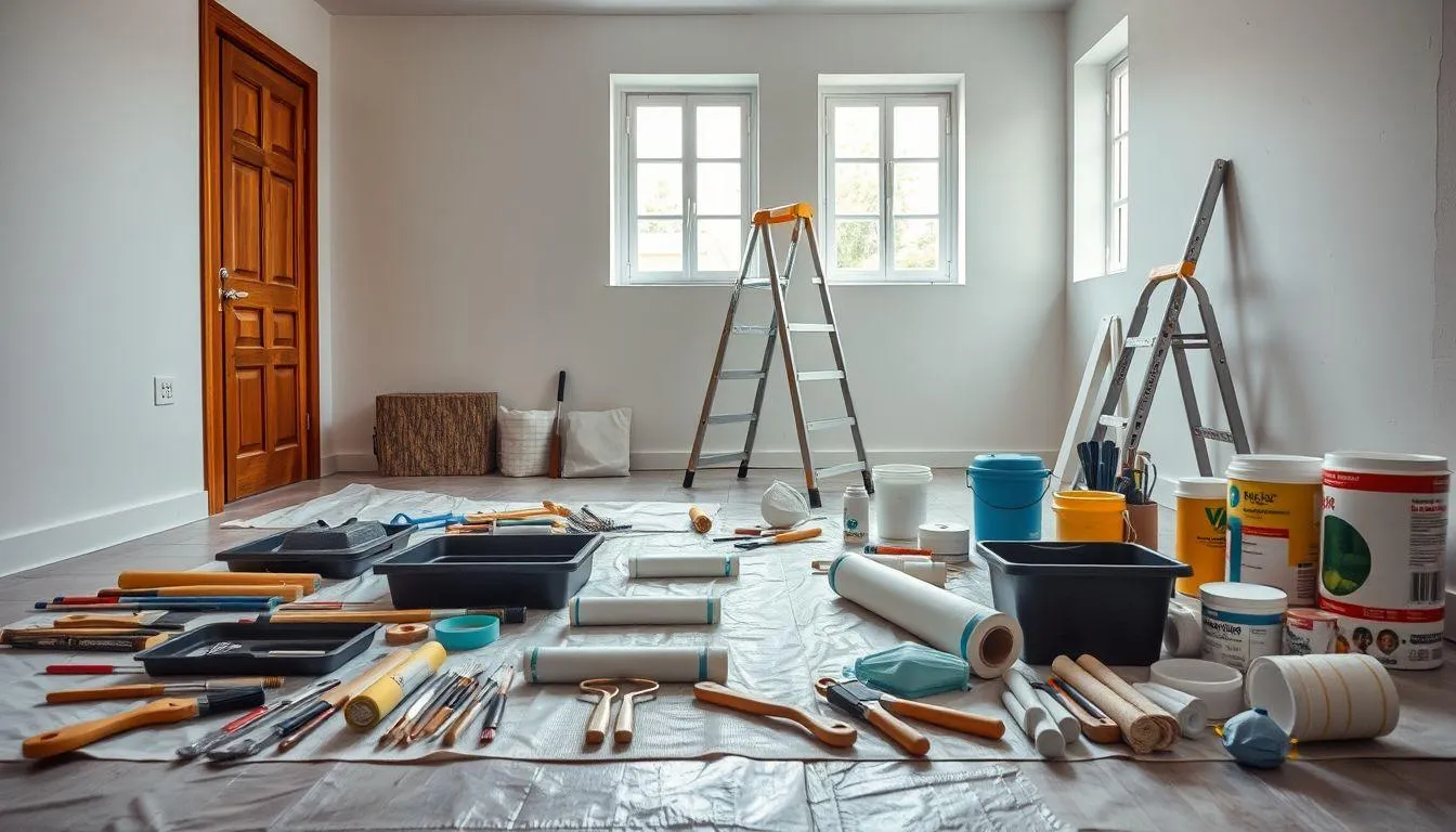 Persiapan Sebelum Menggunakan Cat Tembok (c) Ilustrasi AI