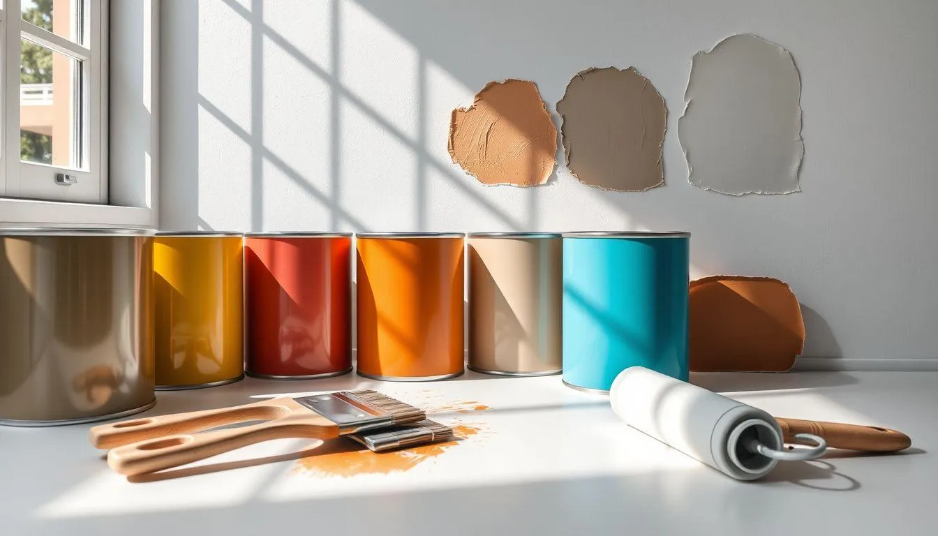 Memilih dan Menyiapkan Cat Tembok (c) Ilustrasi AI