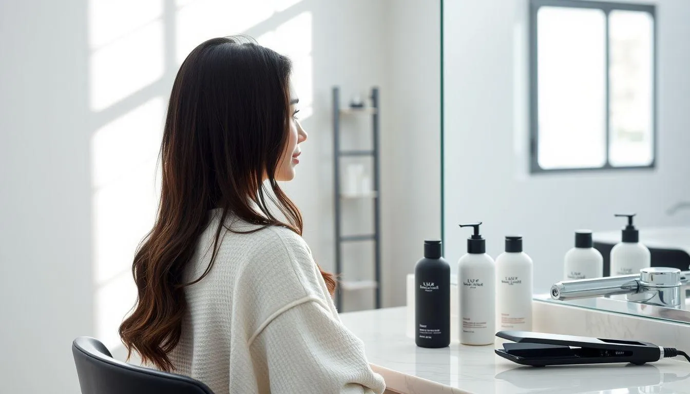 Persiapan Sebelum Menggunakan Catokan Rambut (c) Ilustrasi AI