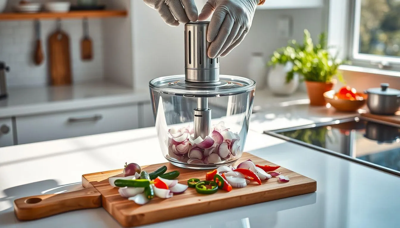 Langkah-Langkah Menggunakan Chopper dengan Benar (c) Ilustrasi AI