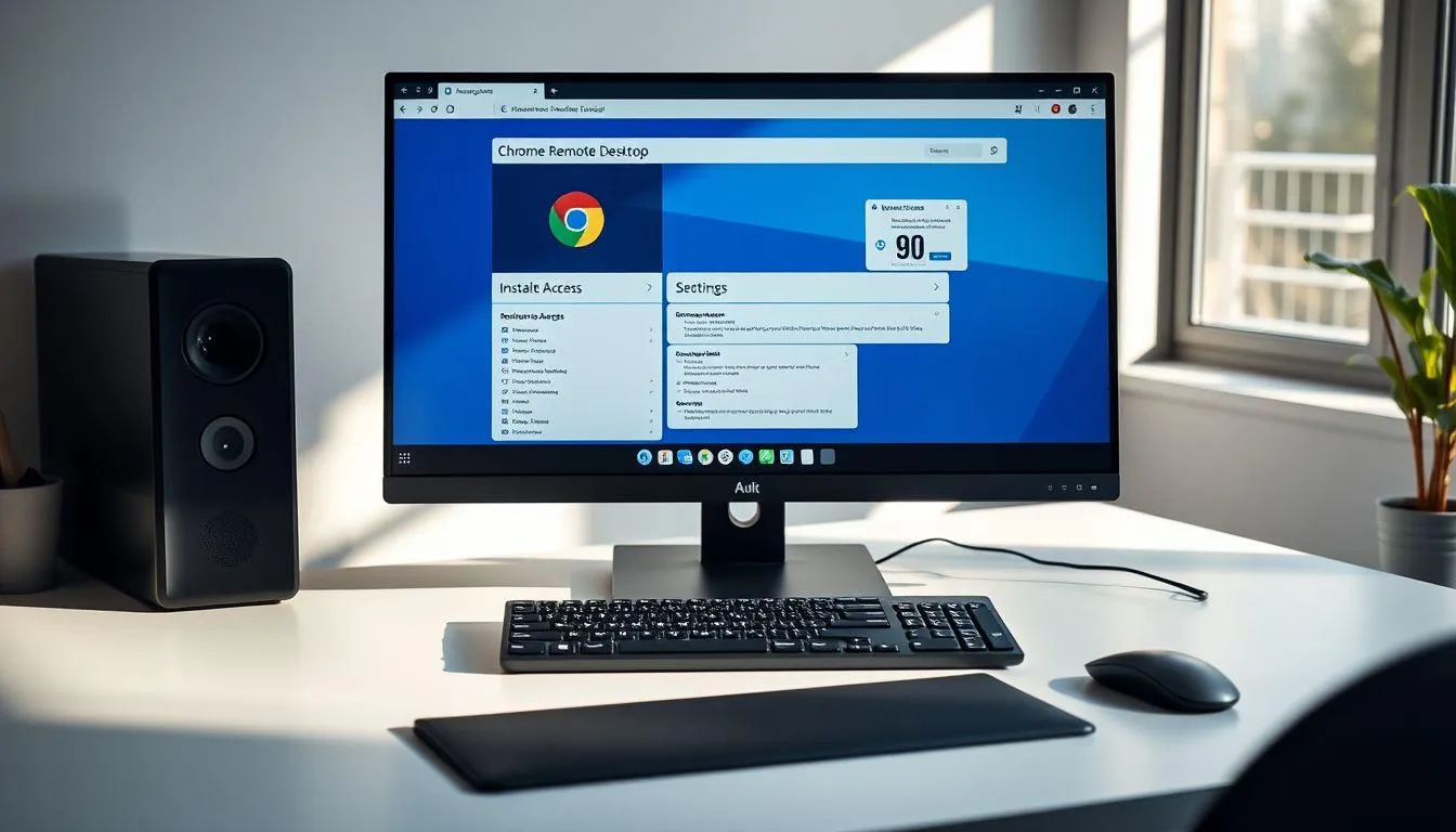 Cara Menggunakan Chrome Remote Desktop di Komputer (c) Ilustrasi AI