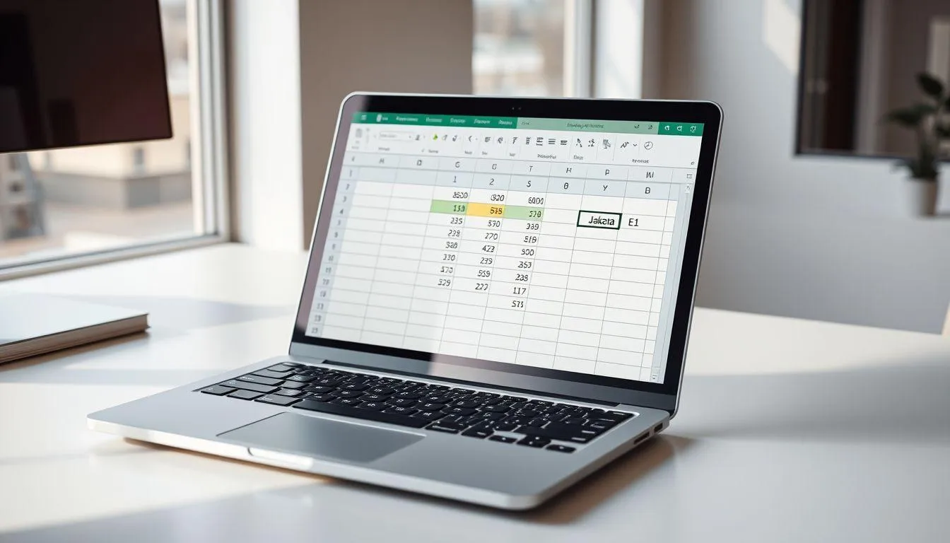 3. Cara Menggunakan COUNTIF di Excel dengan Referensi Sel (c) Ilustrasi AI