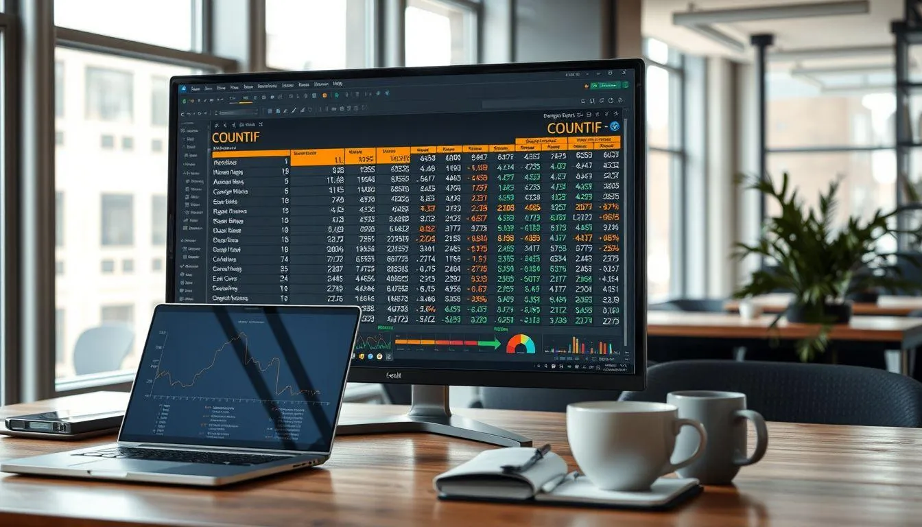 Fungsi COUNTIF dalam Analisis Data Sehari-hari (c) Ilustrasi AI