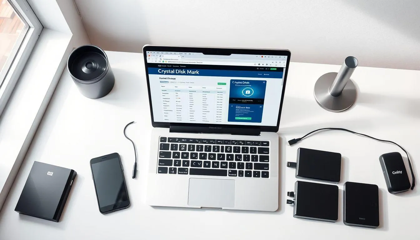 Cara Download dan Install Crystal Disk Mark (c) Ilustrasi AI