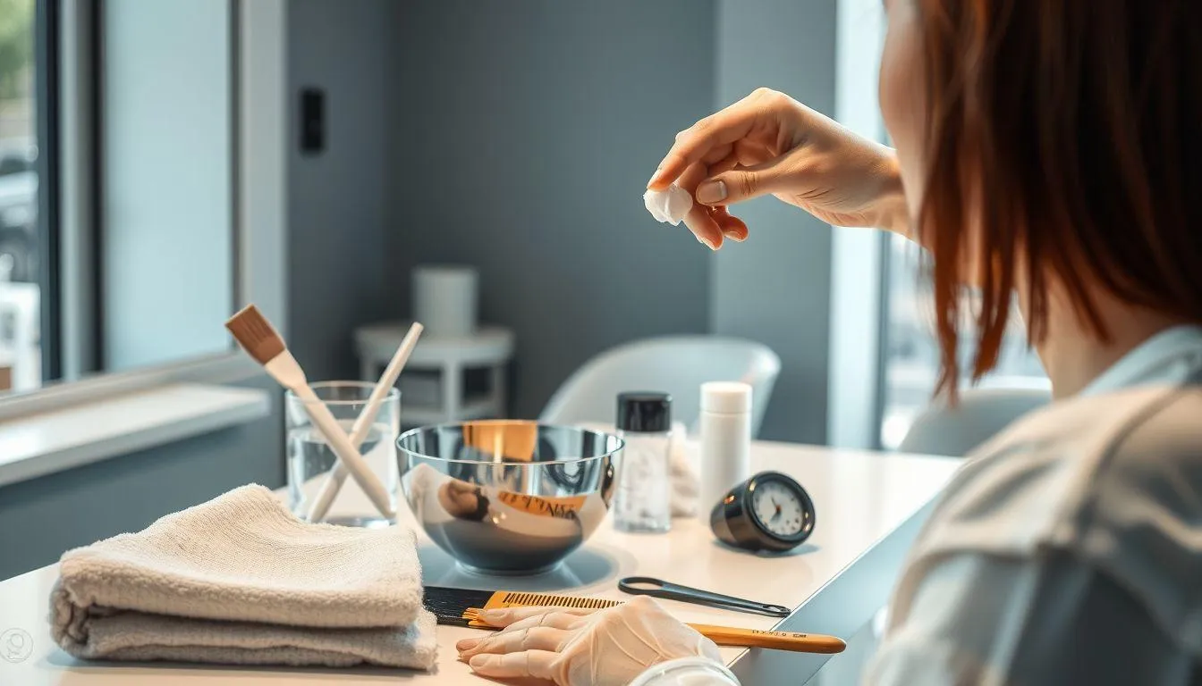 Persiapan Sebelum Menggunakan Developer Rambut (c) Ilustrasi AI