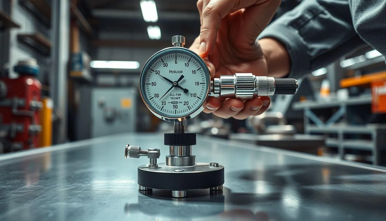 Cara Menggunakan Dial Gauge dengan Benar (c) Ilustrasi AI