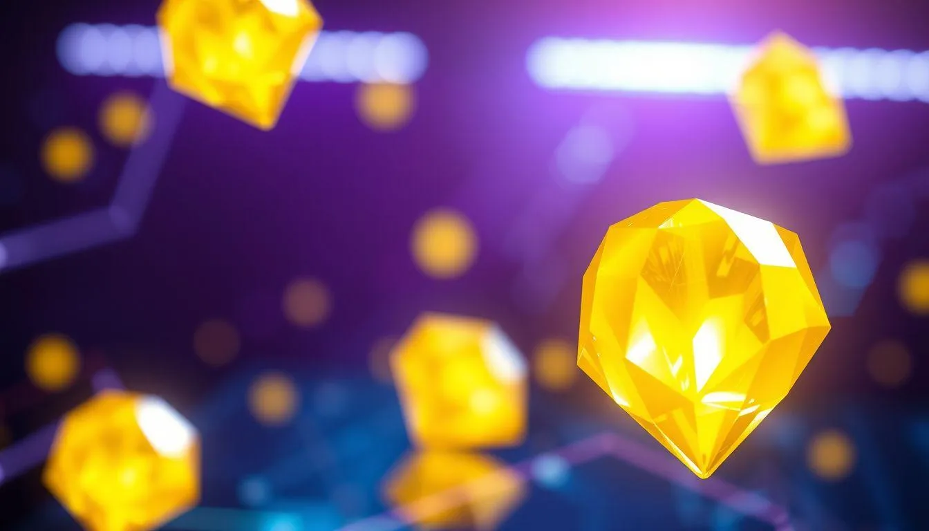 Pengertian Diamond Kuning Mobile Legends (c) Ilustrasi AI