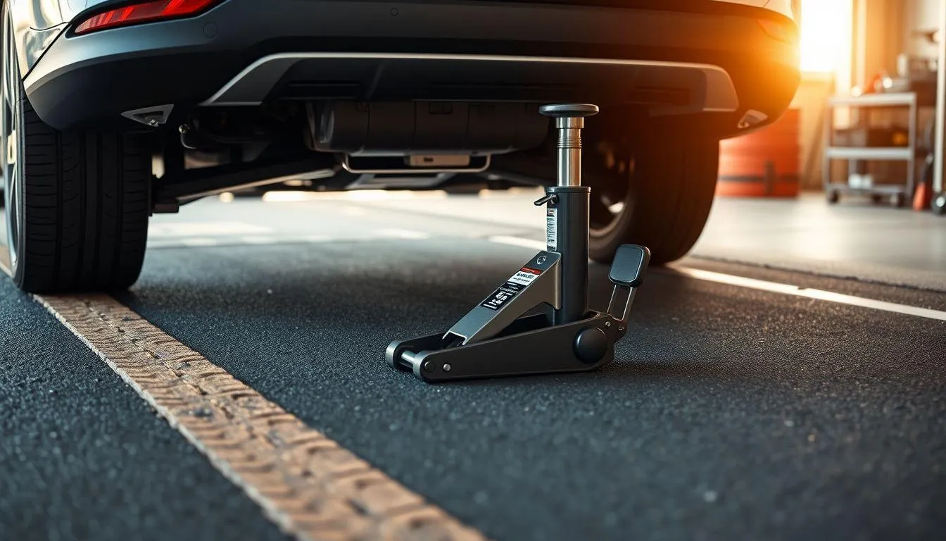 Langkah-Langkah Cara Menggunakan Dongkrak dengan Aman (c) Ilustrasi AI