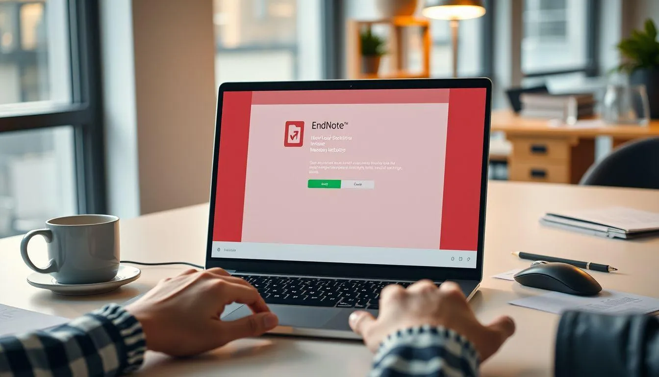 Langkah Instalasi dan Persiapan Akun EndNote (c) Ilustrasi AI