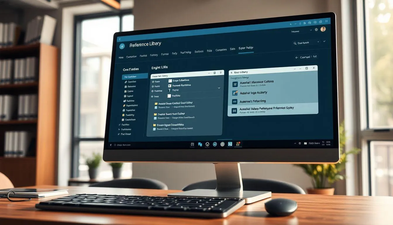 Cara Membuat dan Mengelola Library Referensi (c) Ilustrasi AI