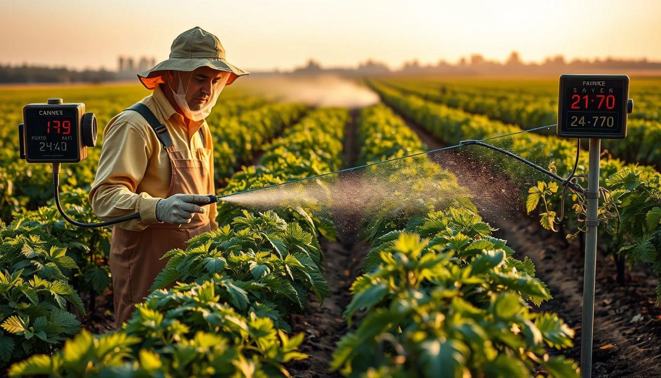 Waktu dan Interval Aplikasi Fungisida Acrobat (c) Ilustrasi AI