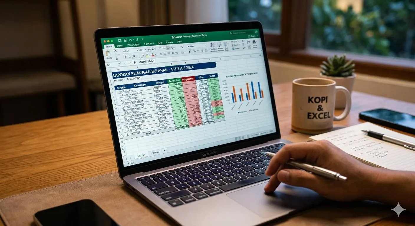 4. Cara Menggunakan Fungsi IF dengan AND di Excel(c) Ilustrasi AI