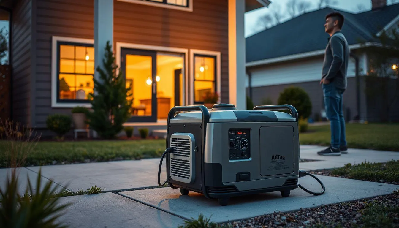 Mengenal Penggunaan Genset Saat Pemadaman Listrik (c) Ilustrasi AI