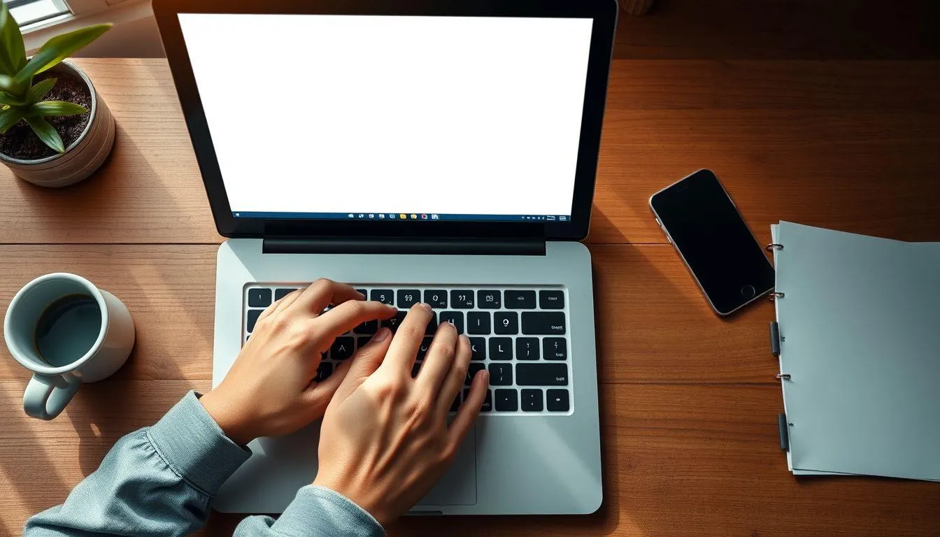 2. Cara Membuat Dokumen Baru di Komputer (c) Ilustrasi AI