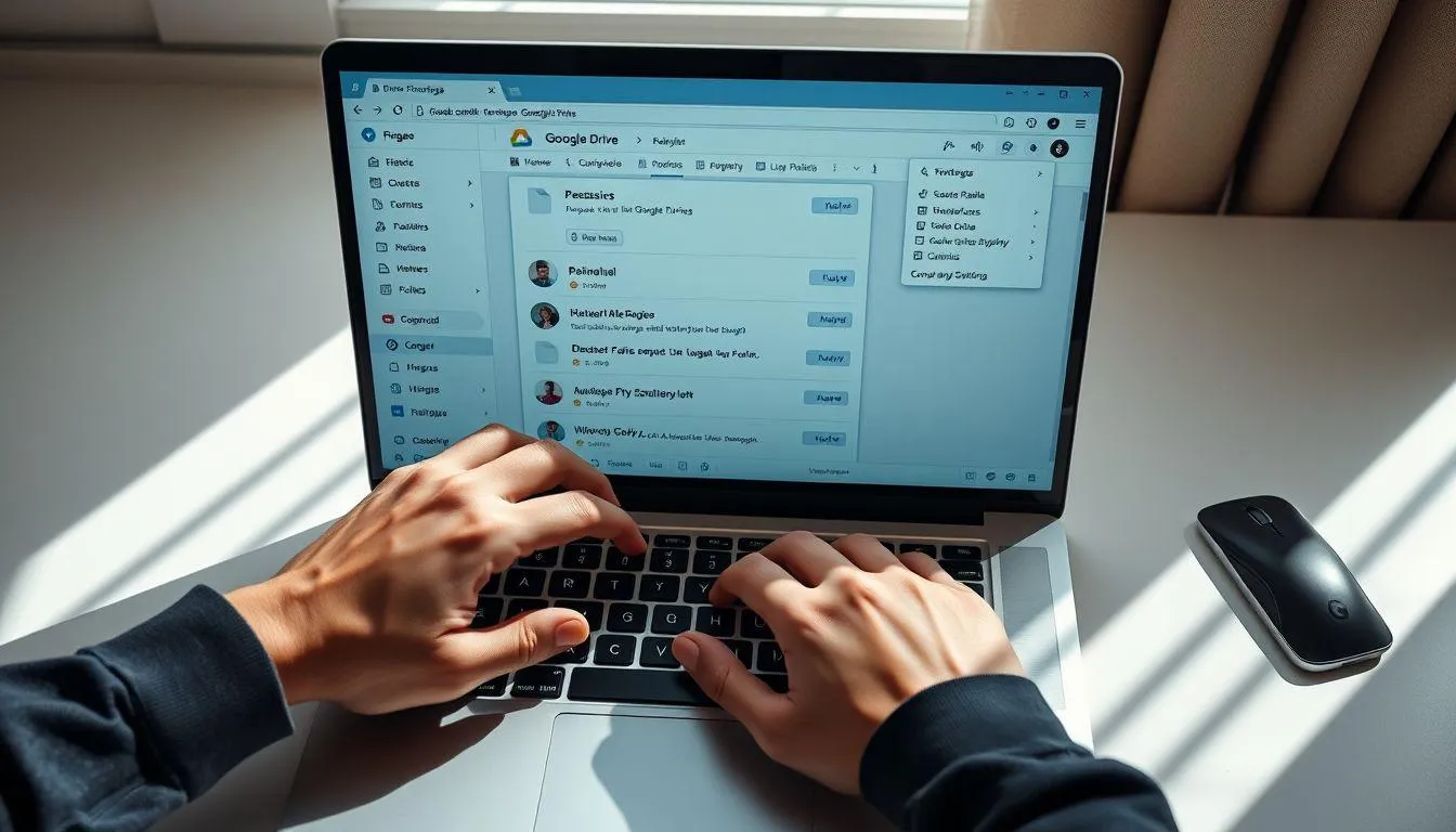 Cara Berbagi dan Berkolaborasi di Google Drive (c) Ilustrasi AI