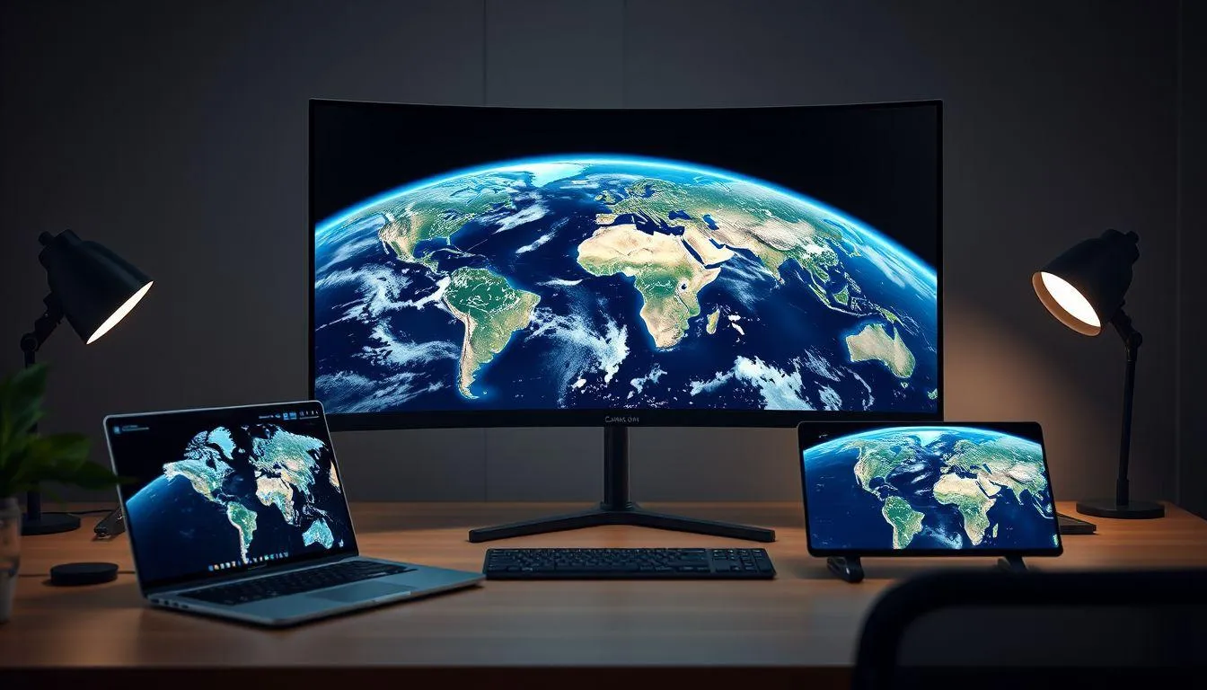 Pengertian dan Fungsi Google Earth (c) Ilustrasi AI