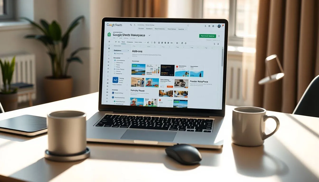 18. Cara Menggunakan Add-ons di Google Sheet (c) Ilustrasi AI