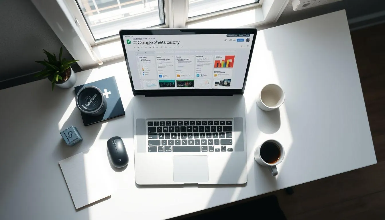 20. Cara Menggunakan Template di Google Sheet (c) Ilustrasi AI