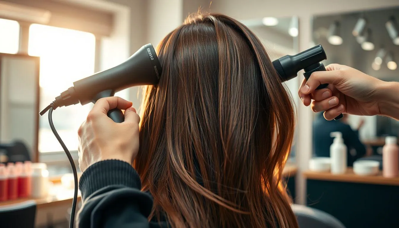 Tips Mencegah Kerusakan Rambut Akibat Hair Dryer (c) Ilustrasi AI