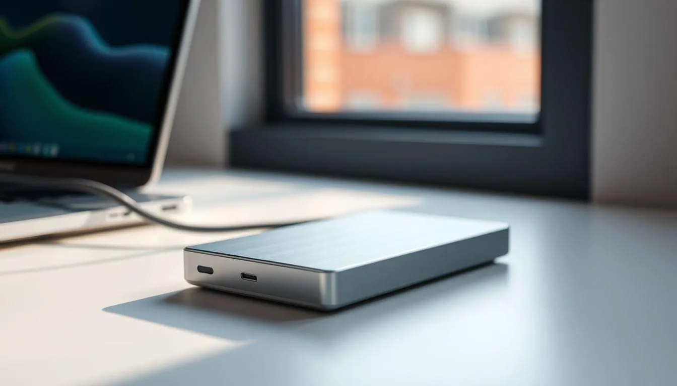 Pengertian dan Fungsi Hardisk Eksternal (c) Ilustrasi AI