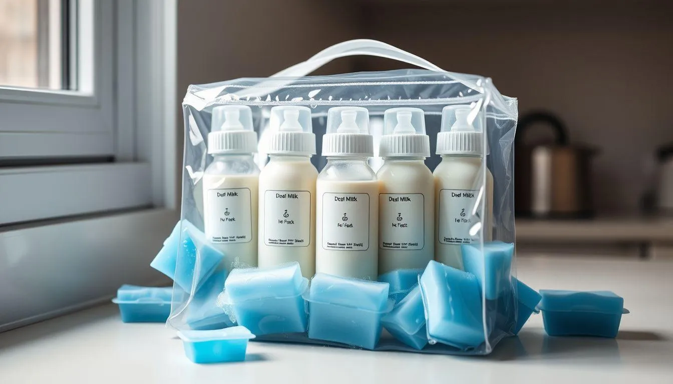 Cara Menggunakan Ice Gel Pack untuk Mendinginkan ASI (c) Ilustrasi AI