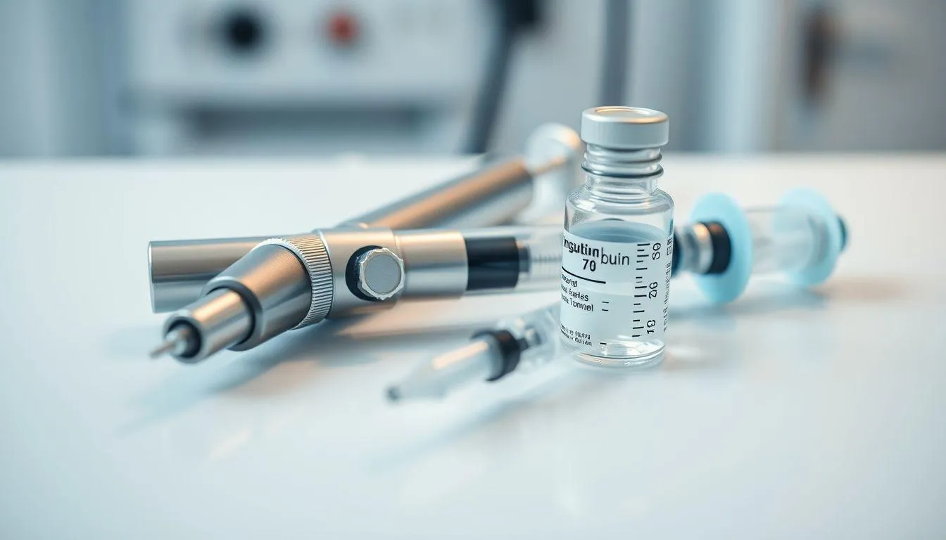 Perbedaan Insulin Pen dan Jarum Suntik Konvensional (c) Ilustrasi AI