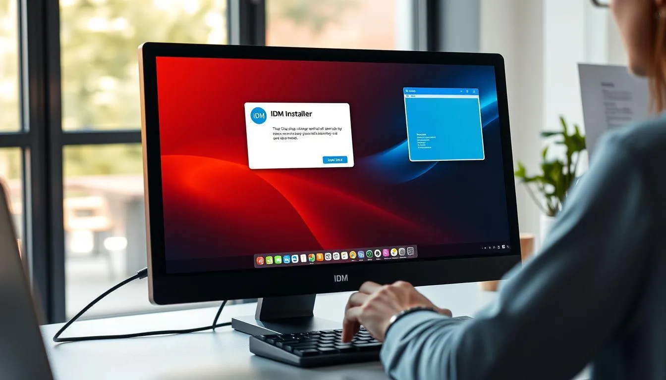 Cara Download dan Install Internet Download Manager (c) Ilustrasi AI