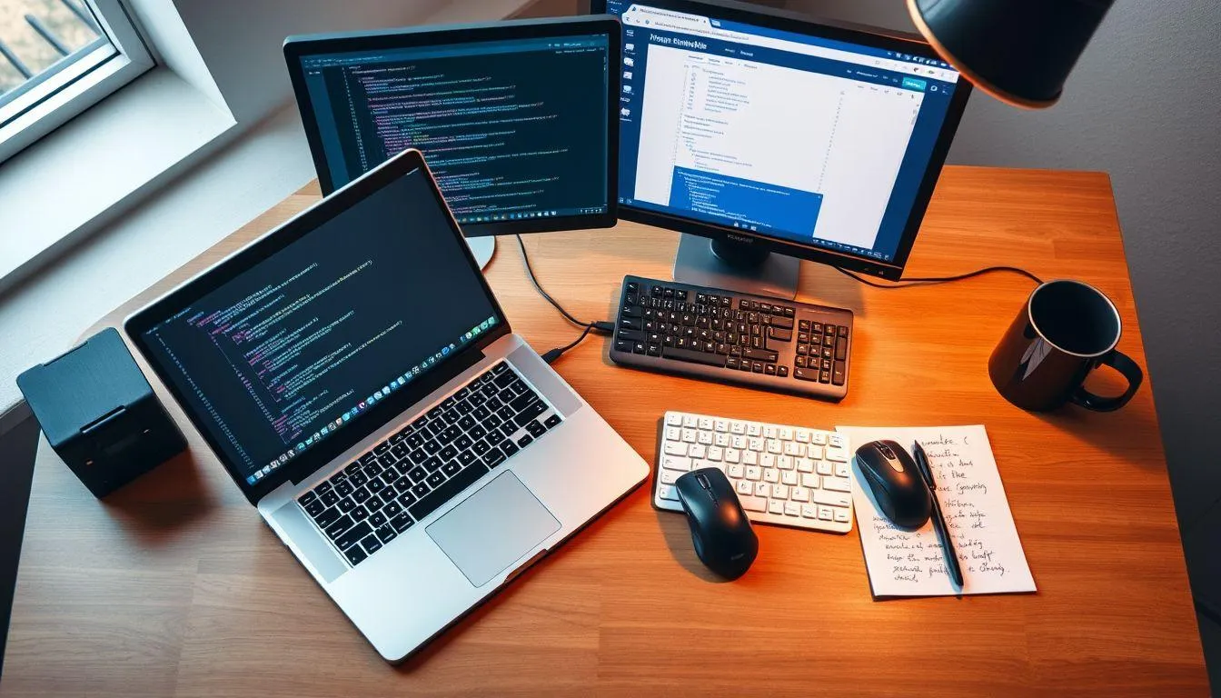 Persiapan Tools untuk Menggunakan JavaScript (c) Ilustrasi AI