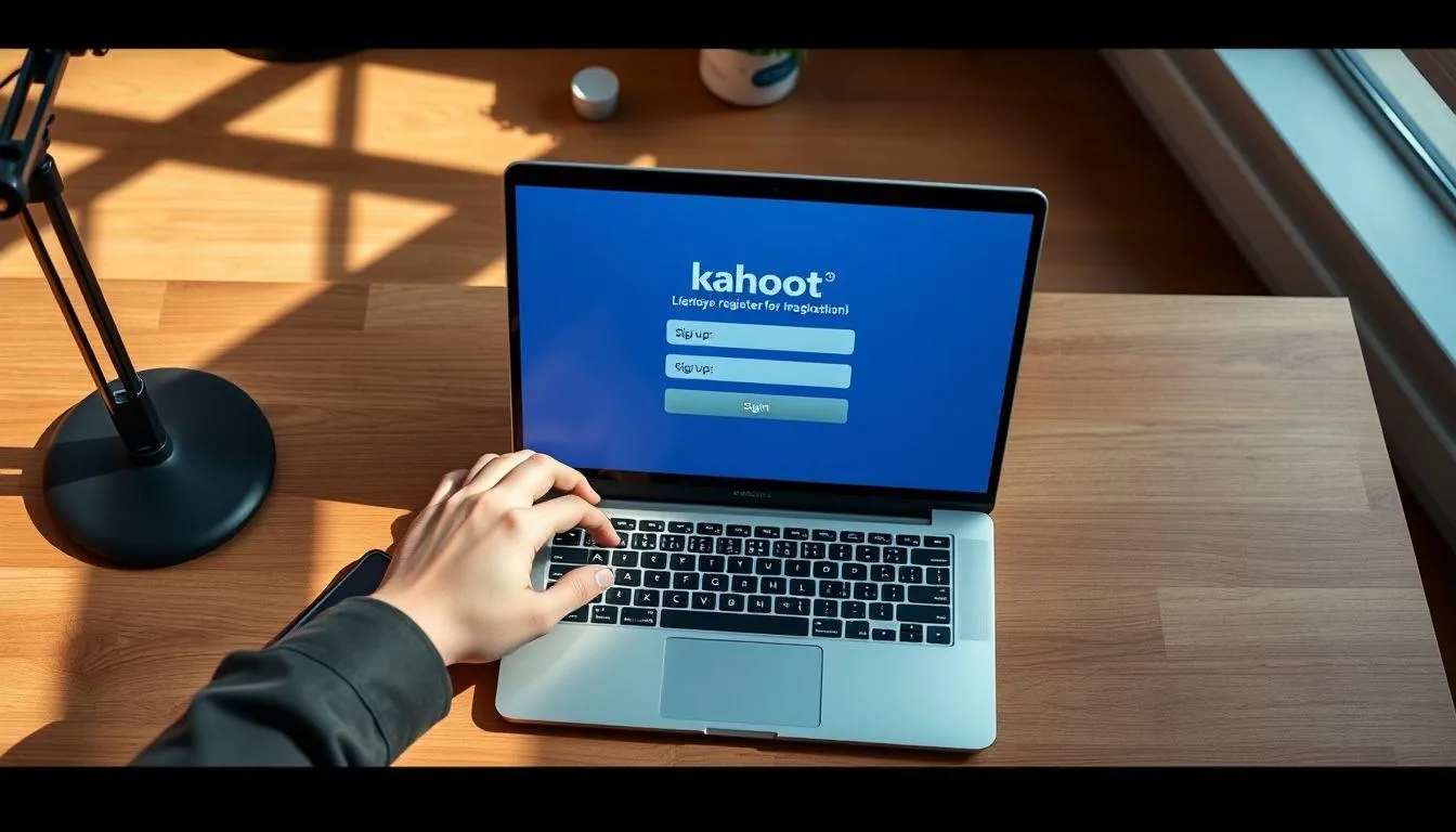 Langkah-Langkah Registrasi Akun Kahoot (c) Ilustrasi AI