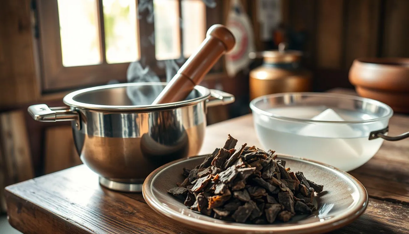 Metode Pembuatan Ramuan Rebusan Kayu Stigi (c) Ilustrasi AI