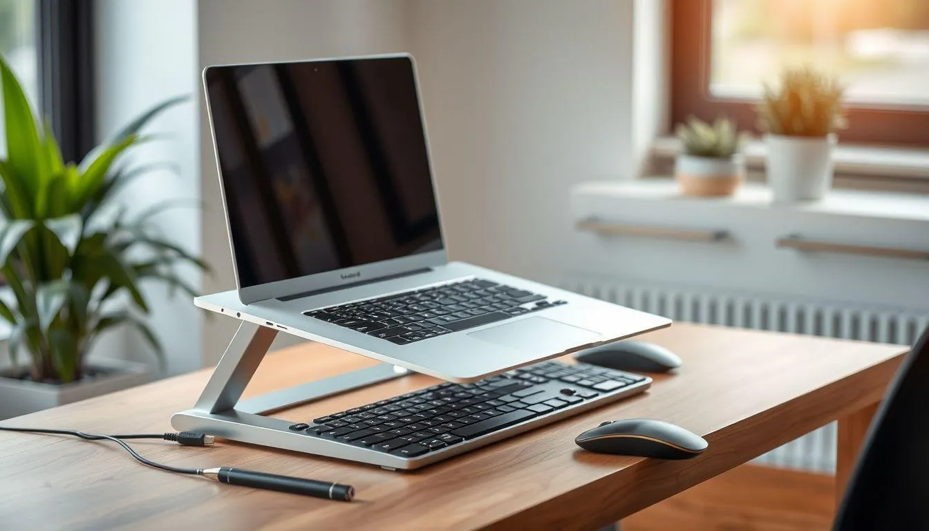 Tips Menggunakan Laptop Sesuai Prinsip Ergonomi (c) Ilustrasi AI