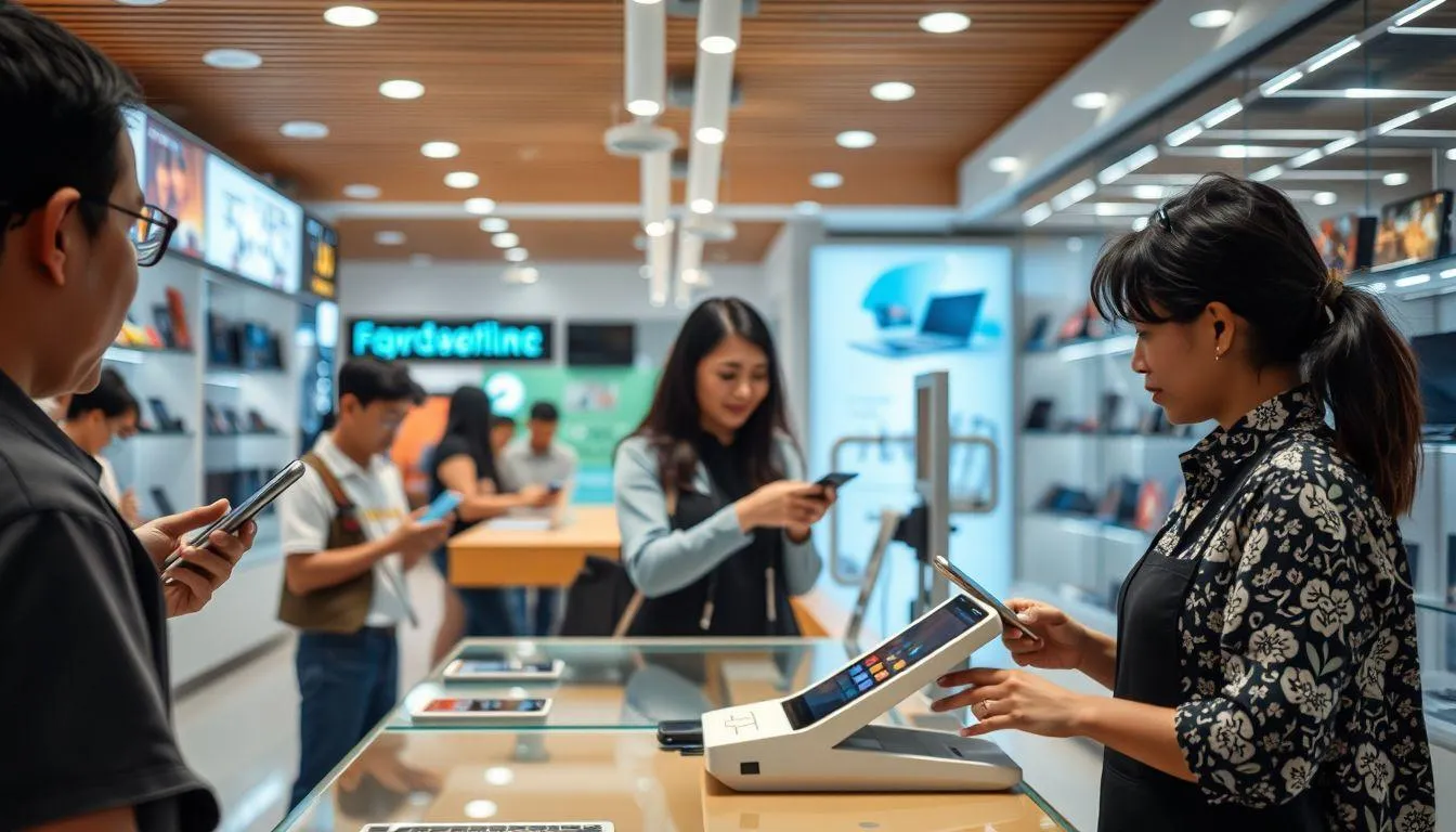 Merchant Online dan Offline yang Bekerja Sama dengan Kredivo (c) Ilustrasi AI