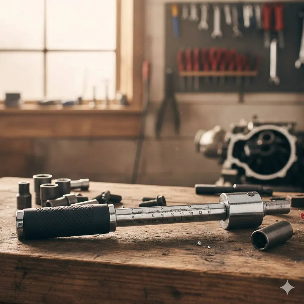 Langkah-Langkah Cara Menggunakan Kunci Torsi (c) Ilustrasi AI