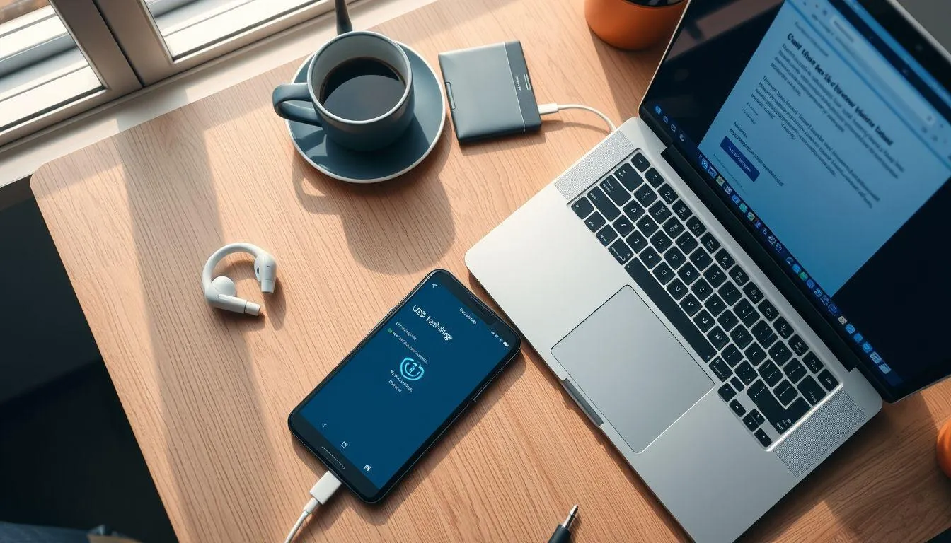 Potret laptop dan ponsel (c) Ilustrasi AI