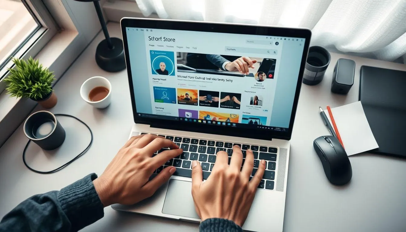 Cara Menginstal Aplikasi di Laptop (c) Ilustrasi AI