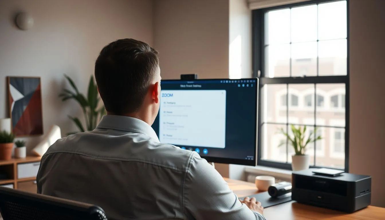 Cara Mengaktifkan Fitur Virtual Background di Akun Zoom (c) Ilustrasi AI